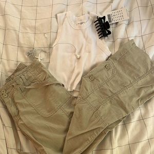 BRANDY MELVILLE TANK TOP WHITE NWT